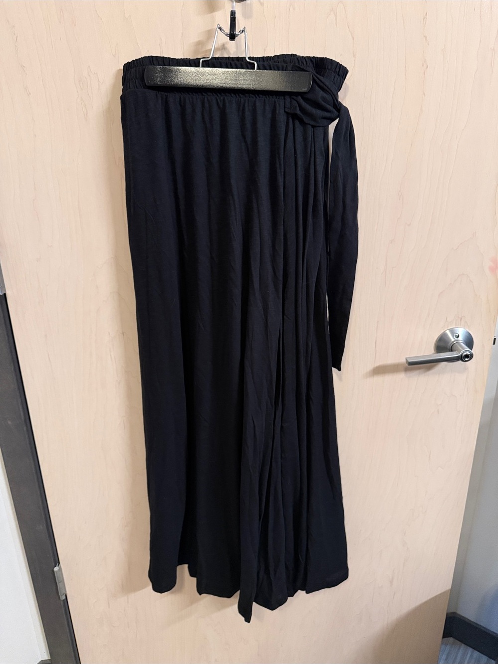 torrid Beach Cover Up Black Maxi Skirt with Side Tie